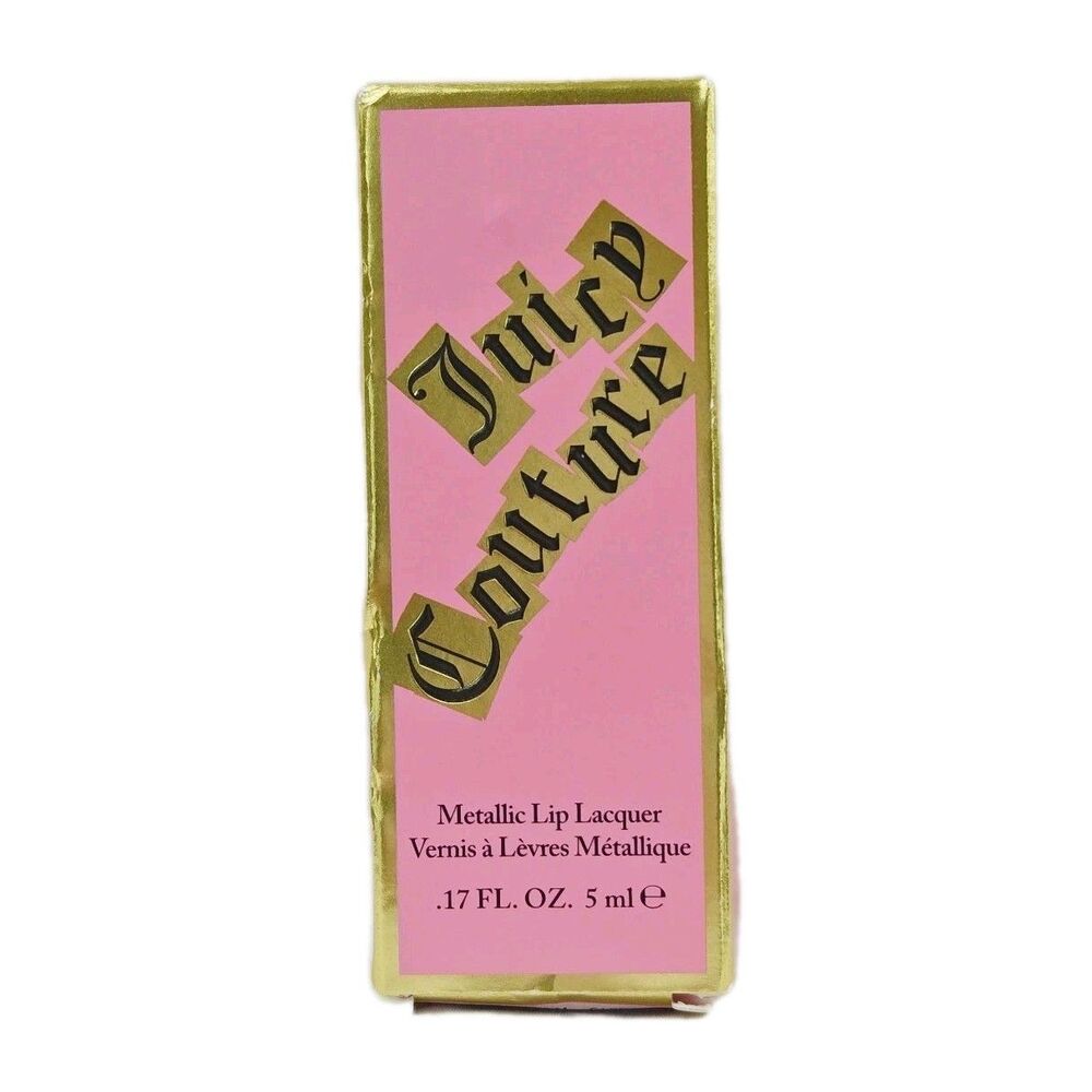 Juicy Couture Metallic Lip Lacquer 01 Femme Metale 5ml Sealed NEW IN BOX